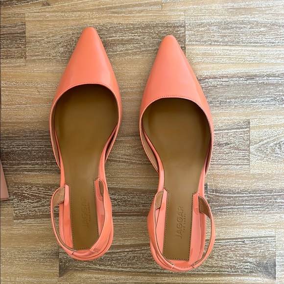 Jaggar the label Pink Slingback Heels with Pointed Toe - Picture 2 of 3